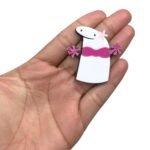 Aplique Boneca 45mm Plástico - 1 Und - Imagem 2