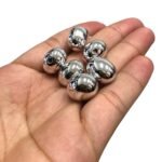 Entremeio Oval 13x16mm Abs Níquel - 5 Unds - Imagem 3