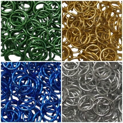 Argola de Acabamento 8mm Alumínio – 20 Gramas