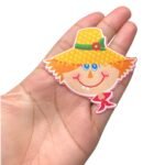 Aplique Termocolante Menino 7cm Junino – 2 Unds - Imagem 2