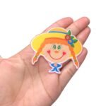 Aplique Termocolante Menina 7cm Junino – 2 Unds - Imagem 2