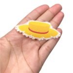 Aplique Termocolante Chapéu 8cm Junino – 2 Unds - Imagem 2