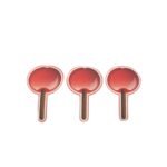 Aplique Termocolante Maça Do Amor 7cm Junino – 2 Unds