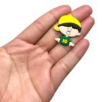 Aplique Emborrachado Menino 34mm – 1 Und - Imagem 2