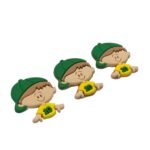 Aplique Emborrachado Menino 34mm – 1 Und - Imagem 3