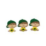 Aplique Emborrachado Menino 34mm – 1 Und