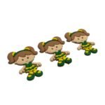 Aplique Emborrachado Menina 47mm – 1 Und - Imagem 3