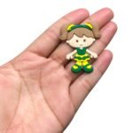 Aplique Emborrachado Menina 47mm – 1 Und - Imagem 2