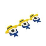 Aplique Bola Copa 41mm Emborrachado - 1 Und - Imagem 3