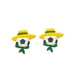 Aplique Bola Copa 41mm Emborrachado – 1 Und