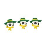 Aplique Bola Copa 41mm Emborrachado – 1 Und