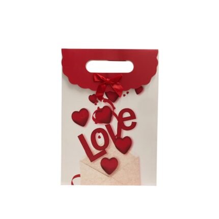 Sacola P/ Presente 9x19x27cm Papel Decorado – 1 Und