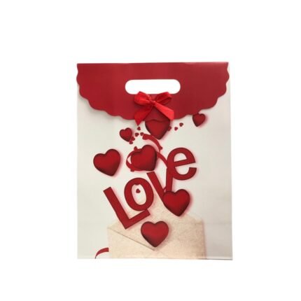 Sacola P/ Presente 12x24x31,5cm Papel Decorado – 1 Und