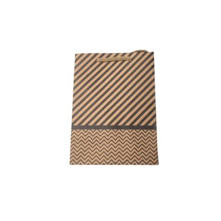 Sacola Kraft 8x14,5x19,5cm Decorado - 1 Und