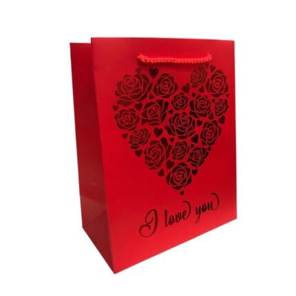 Sacola P/ Presente Papel 10x18x23cm Decorado - 1 Und