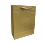 Sacola Papel Dourado 10x21x27cm – 1 Und