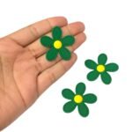 Aplique Emborrachado Flor 38mm - 1 Und - Imagem 2