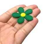 Aplique Emborrachado Flor 38mm - 1 Und - Imagem 4