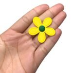 Aplique Emborrachado Flor 38mm – 1 Und - Imagem 3