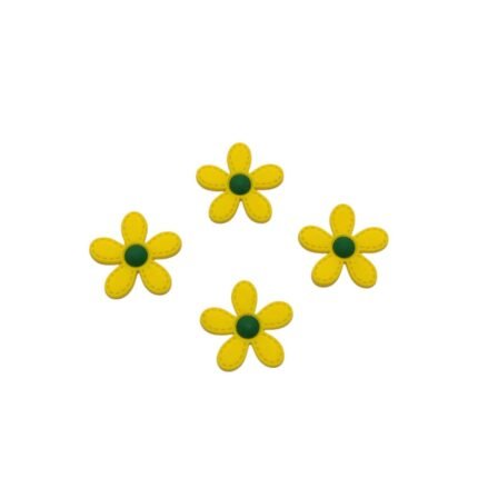 Aplique Emborrachado Flor 23mm – 1 Und