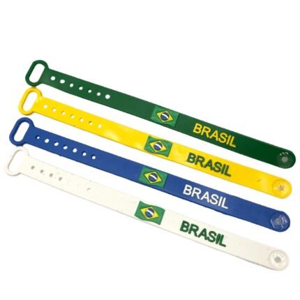 Pulseira Brasil 22cm - 1 Und