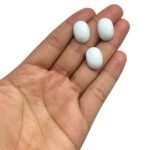 Chaton Oval 13x18mm Resina - 10 Unds - Imagem 2
