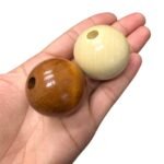 Conta Bola 37mm Madeira - 1 Und - Imagem 2
