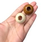 Conta Bola 29mm Madeira - 1 Und - Imagem 2