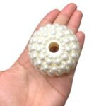 Conta Bola Pérola Amora 53mm Abs - 1 Und - Imagem 2