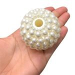 Conta Bola Pérola Amora 53mm Abs - 1 Und - Imagem 4