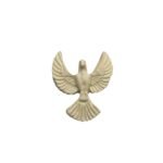 Aplique Espirito Santo 35mm Biscuit – 1 Und