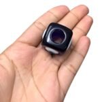 Entremeio Cubo Olho Grego 25mm Resina – 1 Und - Imagem 3