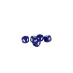 Entremeio Cubo Olho Grego 12mm Resina - 1 Und