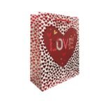 Sacola P/ Presente 8x18x23cm Papel Decorado – 1 Und