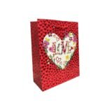 Sacola P/ Presente 8x18x23cm Papel Decorado – 1 Und