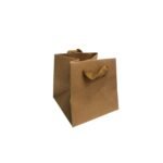 Sacola Kraft P/ Presente 10x10x10cm - 1 Und