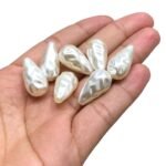 Conta Pérola Imitação Agua Doce Gota Abs - 20 Gramas - Imagem 3