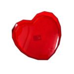 Caixa Coração Lapidada 18,5cm Acrílico - 1 Und - Imagem 2
