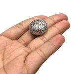 Entremeio Achatada 23mm Rendado Níquel - 1 Und - Imagem 3