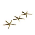 Pingente Estrela Do Mar 28mm Dourado – 1 Und