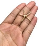 Pingente Estrela Do Mar 28mm Dourado – 1 Und - Imagem 2