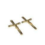 Pingente Cruz 41mm Dourado - 1 Und - Imagem 3