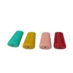 Conta Trapézio Isósceles 37mm Resina - 3 Unds