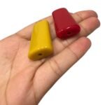 Conta Trapézio Isósceles 37mm Resina - 3 Unds - Imagem 4