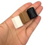 Conta Tubo Hexagonal 20x25mm Resina - 3 Unds - Imagem 2