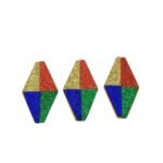 Aplique Eva Balão Junino 7,5cm - 6 Unds