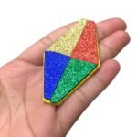 Aplique Eva Balão Junino 7,5cm - 6 Unds - Imagem 4