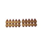 Aplique Eva Cercado Junino 7cm - 6 Unds