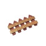 Aplique Eva Cercado Junino 7cm - 6 Unds - Imagem 5