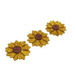 Aplique Eva Girassol Junino 3,5cm - 6 Unds - Imagem 3